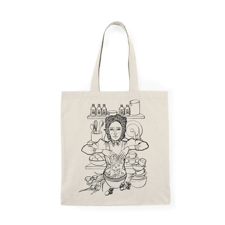 Gesche Gottfried Hand Illustrated Cotton Tote Bag