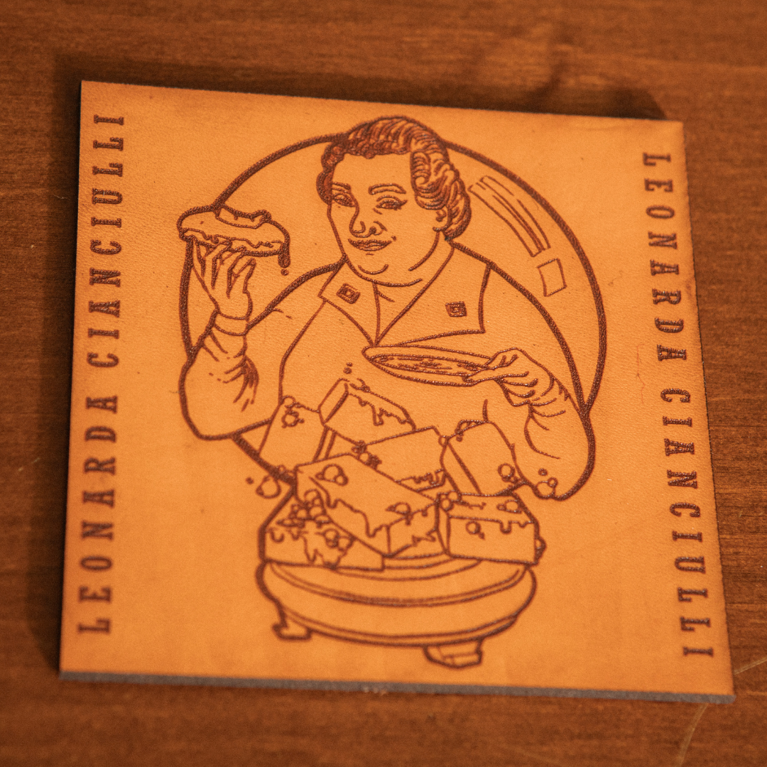 LadyKillers of History - Hand Illustrated Leather Coaster Set of 4