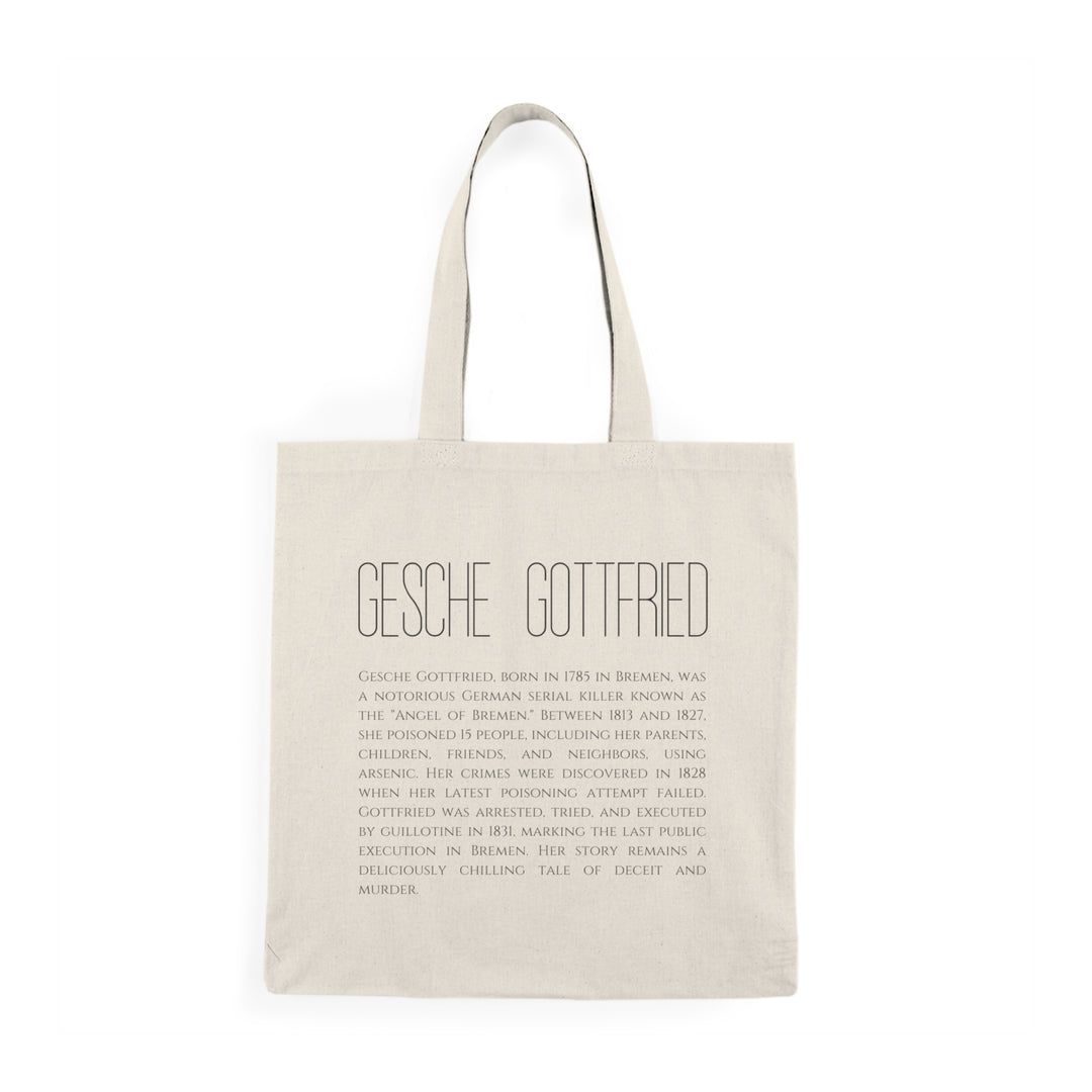 Gesche Gottfried Hand Illustrated Cotton Tote Bag