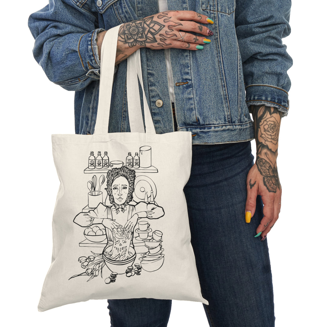 Gesche Gottfried Hand Illustrated Cotton Tote Bag